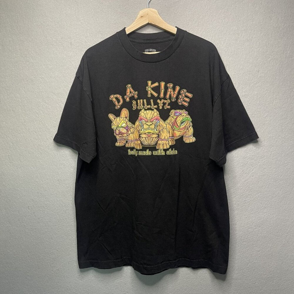 Da Kine Bullyz bully made with aloha T-Shirt XL Black Graphic Tee